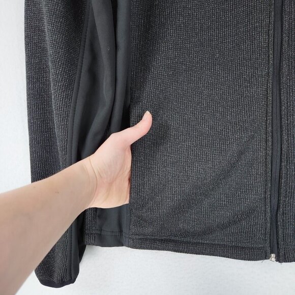 Reebok Jacket Mens Medium Gray Full Zip Outdoor Casual Classic Staple Basic - Picture 4 of 12